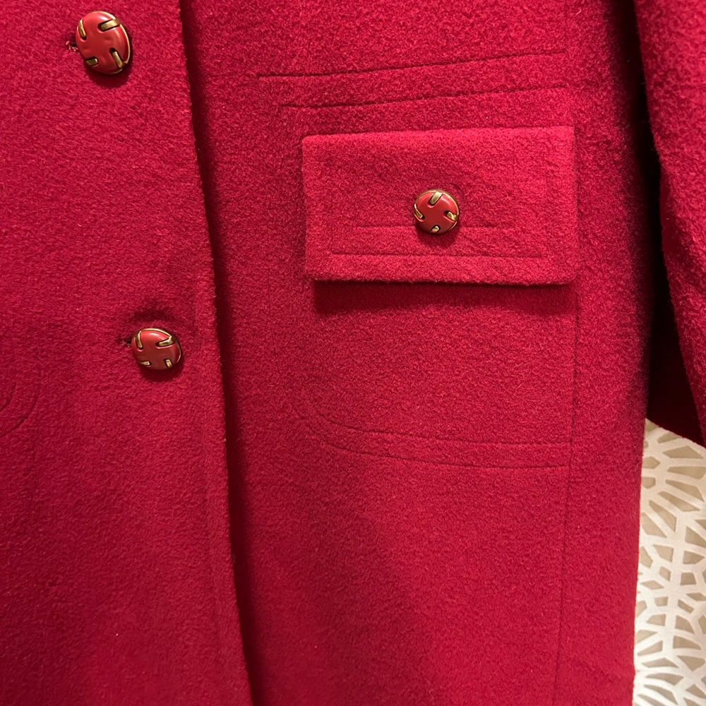 Vintage Bromleigh Winter Wool Coat - Picture 5 of 15